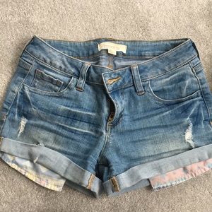 Jean shorts
